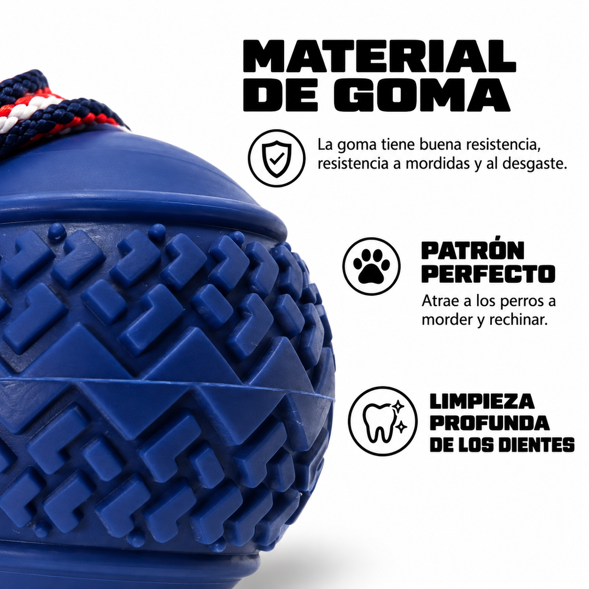 Pelota interactiva para perros