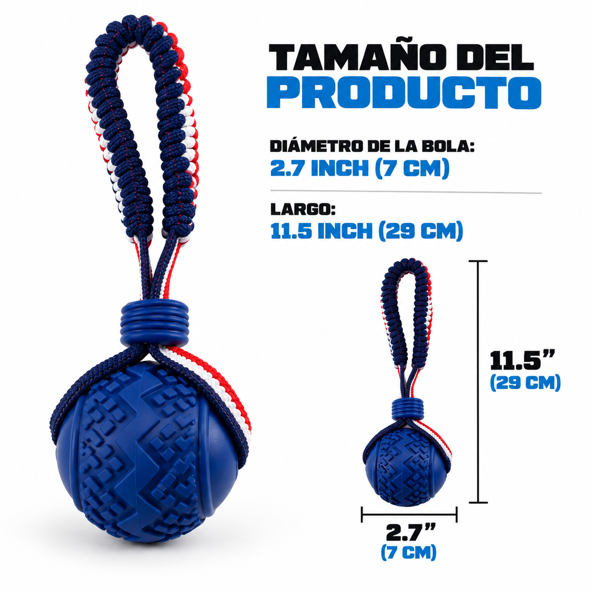 Pelota interactiva para perros